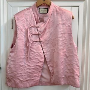 Pink Floral Women's Vest